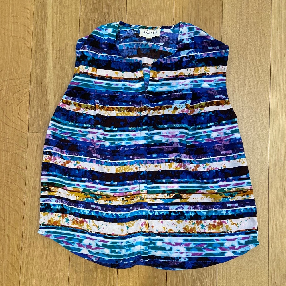 Sabine sleeveless blouse, Size S